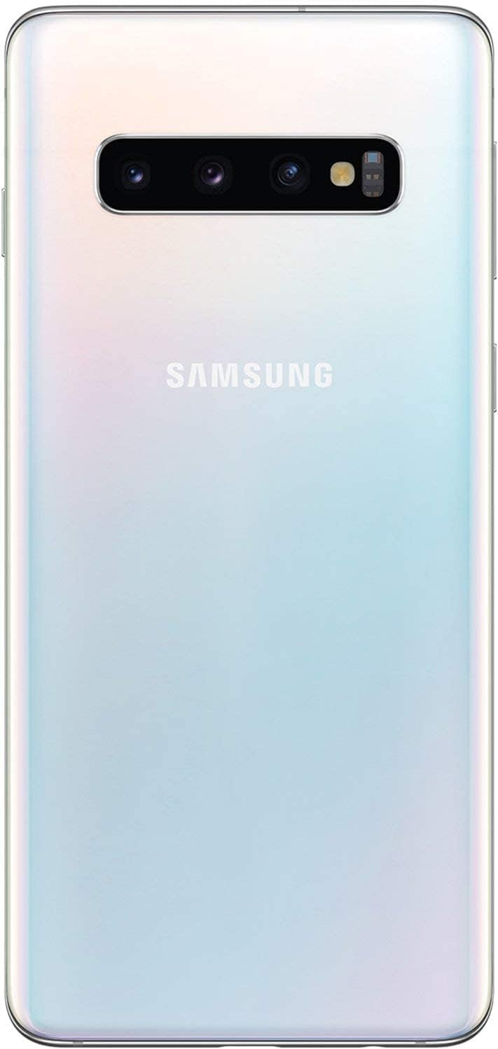 Refurbished Samsung Galaxy S10 128GB Unlocked Smartphone - Prism White | Fast Performance, Great Camera | Perfect for Travel, Work & Entertainment