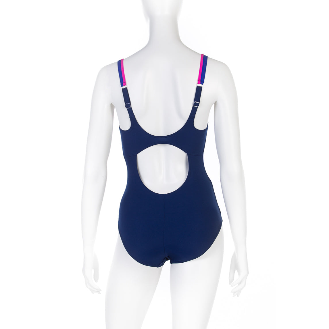 Aquarapid Women's Aley High Waisted Bikini Swimsuit - Blue Multi Color Floral Print - Perfect for Beach, Pool, and Summer Vacations