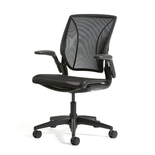 Humanscale World One Ergonomic Office Chair - Adjustable Height, Lumbar Support & Swivel for Home & Business Workspaces