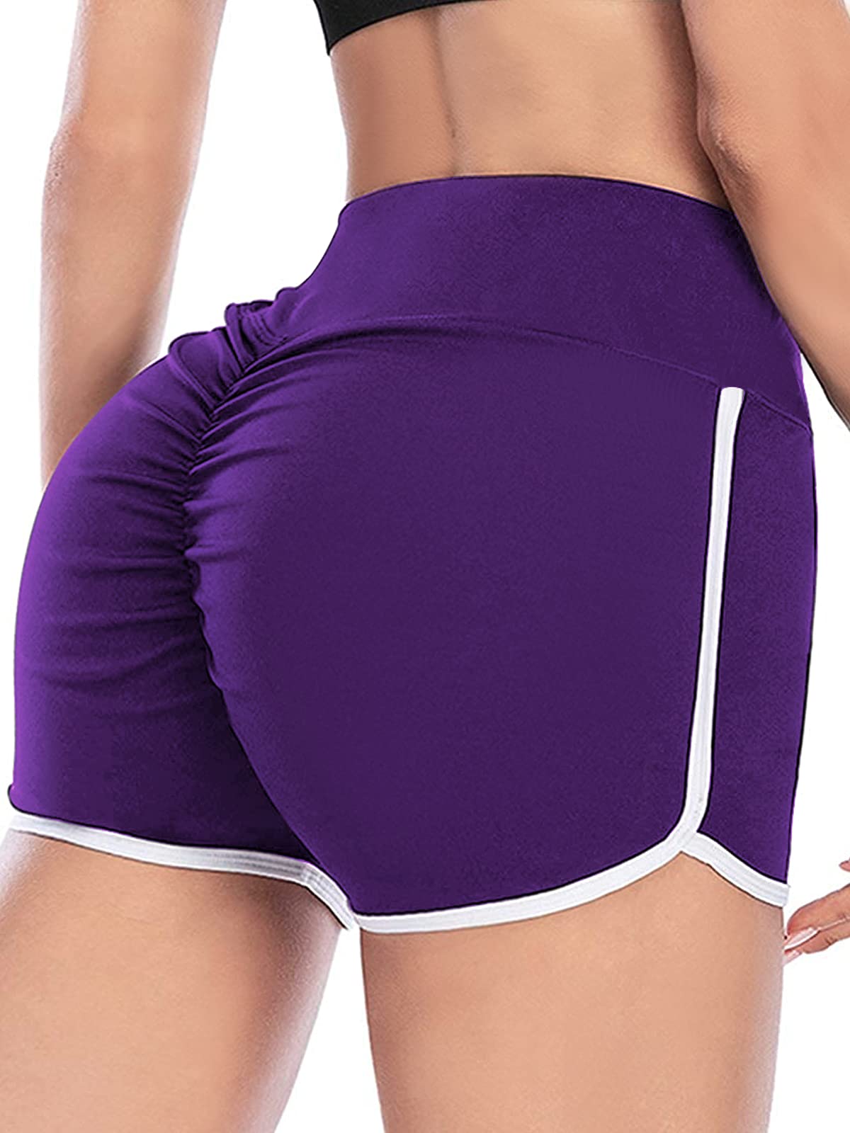 Atroneel Scrunch Butt Lifting Shorts - High Waisted Booty Yoga Shorts for Women, Tummy Control Workout & Gym Leggings | Perfect for Yoga, Running, Fitness & Lounge Wear