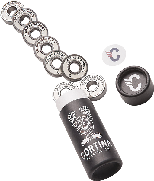 High-Quality Cortina C Class Bearings Set - Premium Replacement Bearings for Skateboards, Scooters & Rollerblades - Smooth Ride & Durability for Outdoor Sports