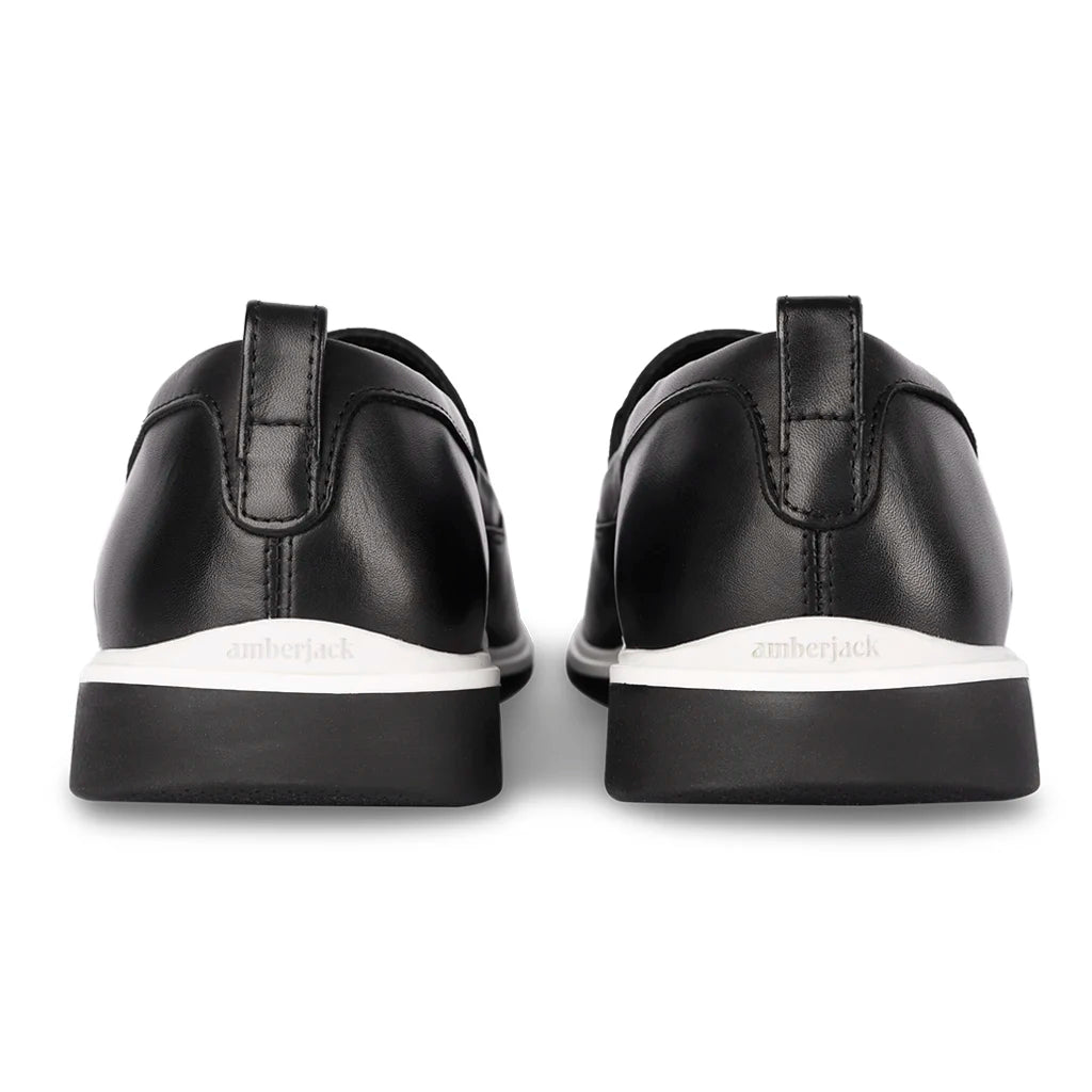 Slip On Sneakers for Men & Women - Comfortable Onyx Black Casual Shoes for Walking, Running & Daily Wear
