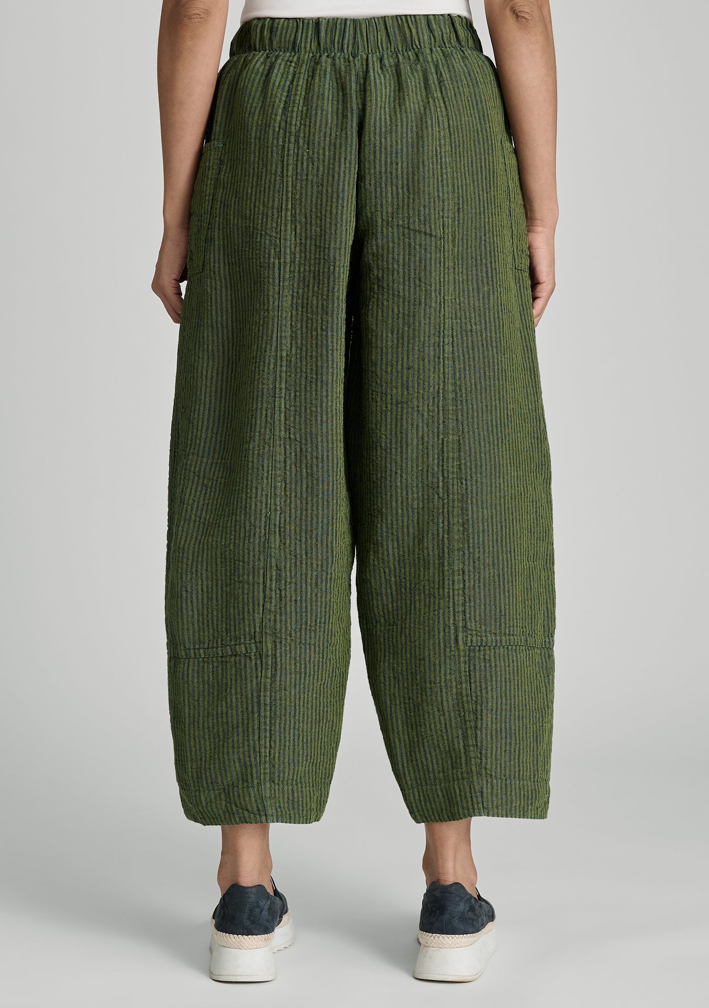 Seamly Linen Pants for Women - Comfortable High-Waisted Wide Leg Trousers | Perfect for Summer, Beach, Office & Casual Wear