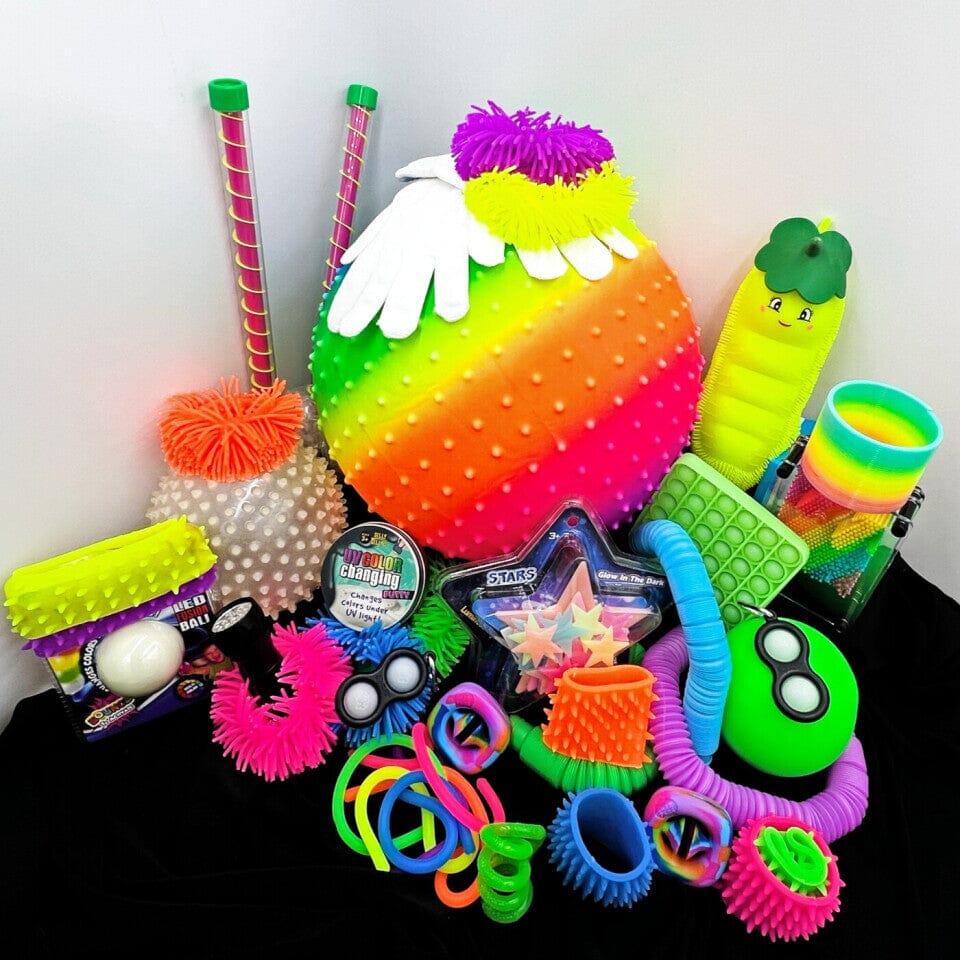 Glowscape Sensory Kit for Kids - Calming Light & Tactile Toys for Autism, ADHD, Stress Relief - Perfect for Relaxation, Therapy & Sensory Play at Home or School