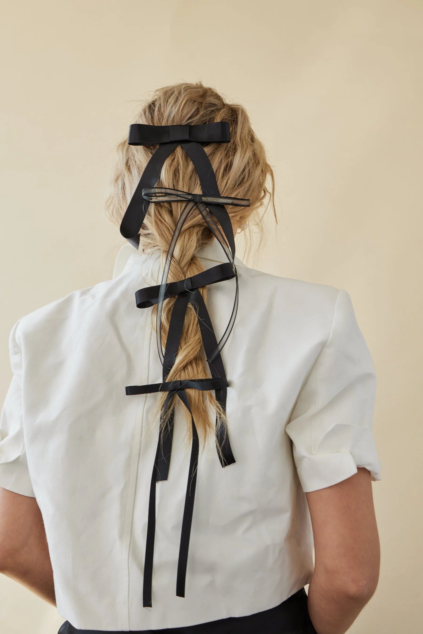 Karla Bow - Elegant Hair Accessory for Women, Perfect for Weddings, Parties & Special Occasions | Stylish Headband & Hair Clip Set for Girls & Ladies