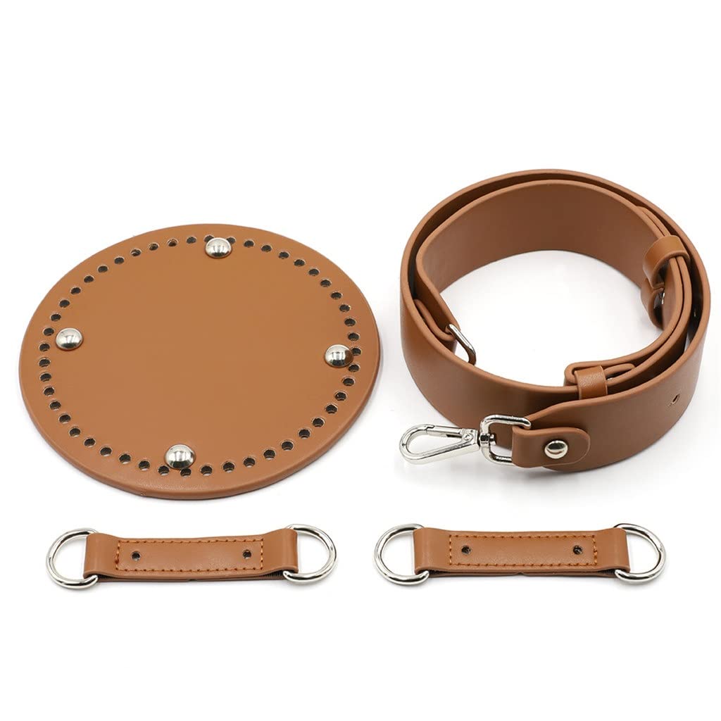 Premium Leather Handbag Handles & Straps for Women - DIY Replacement Handles, Drawstring Bag Accessories (Color A, One Size) - Perfect for Handmade Purses, Tote Bags & Backpack Repair Projects