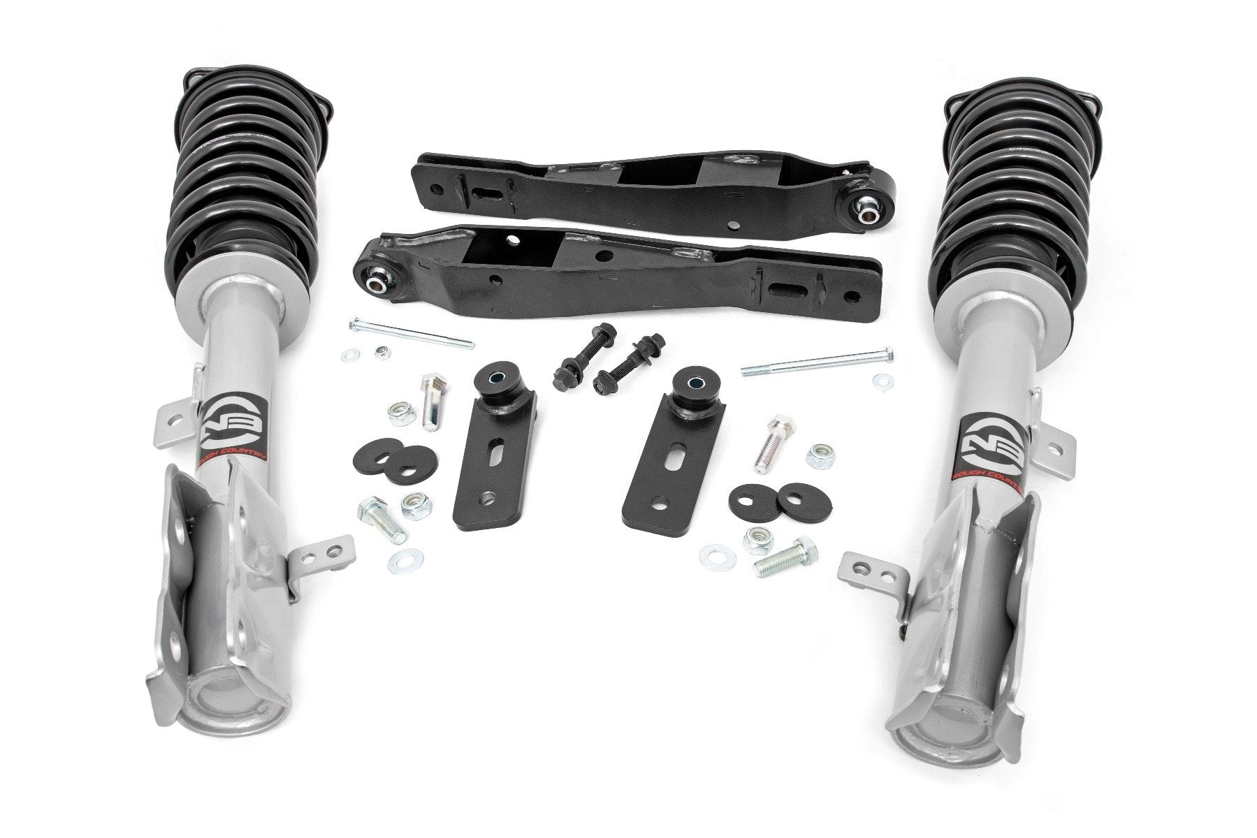 2 Inch Lift Kit for Jeep Compass 4WD (2007-2016) | N3 Front Struts | Part #66531 | Off-Road Suspension Upgrade for Enhanced Ground Clearance