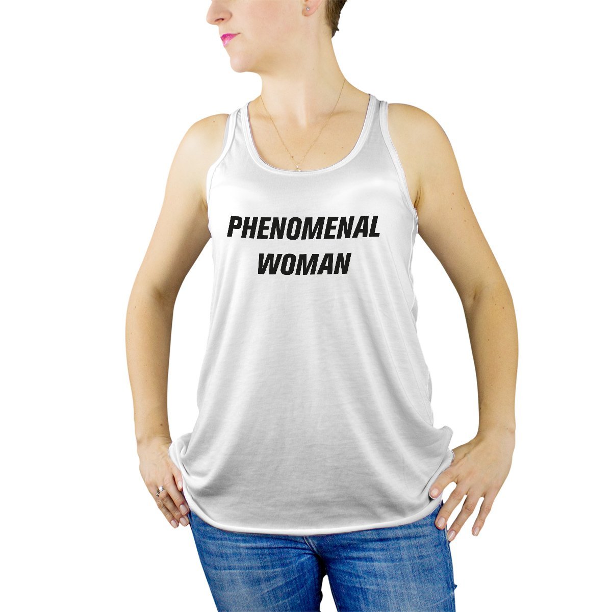 Empowering Women's Tank Tops - Girl Power Graphic Tees for Strong Women | Gym, Workout, Casual Wear & Feminist Apparel