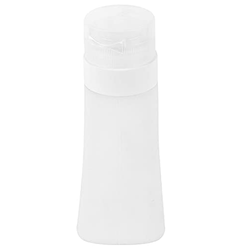 Refillable Travel Size Bottles Set - Leak Proof Portable Containers for Shampoo, Conditioner & Shower Gel (White) | Perfect for Airplane Carry-On, Gym & Vacation Essentials