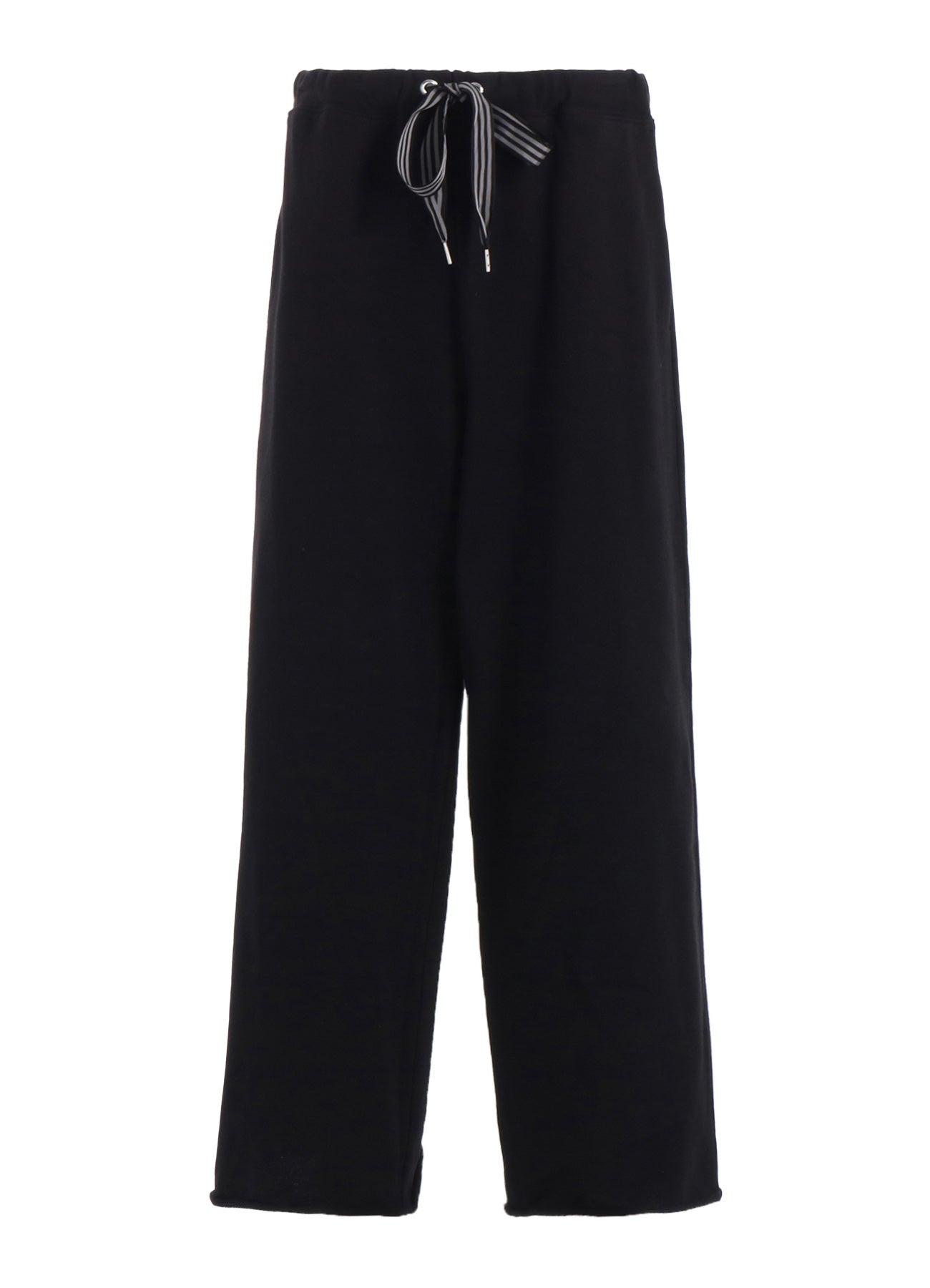 Cozy Cotton Fleece Striped Ribbon Pants for Women - Soft Lounge Pants with Elastic Waistband - Perfect for Yoga, Home Relaxing & Casual Outfits