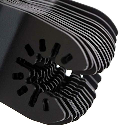 50-Piece Universal Oscillating Multi-Tool Saw Blades Set - High Carbon Steel Precision Cutting Blades for Wood, Metal & Plastic - Perfect for DIY Home Renovation, Carpentry & Construction Projects