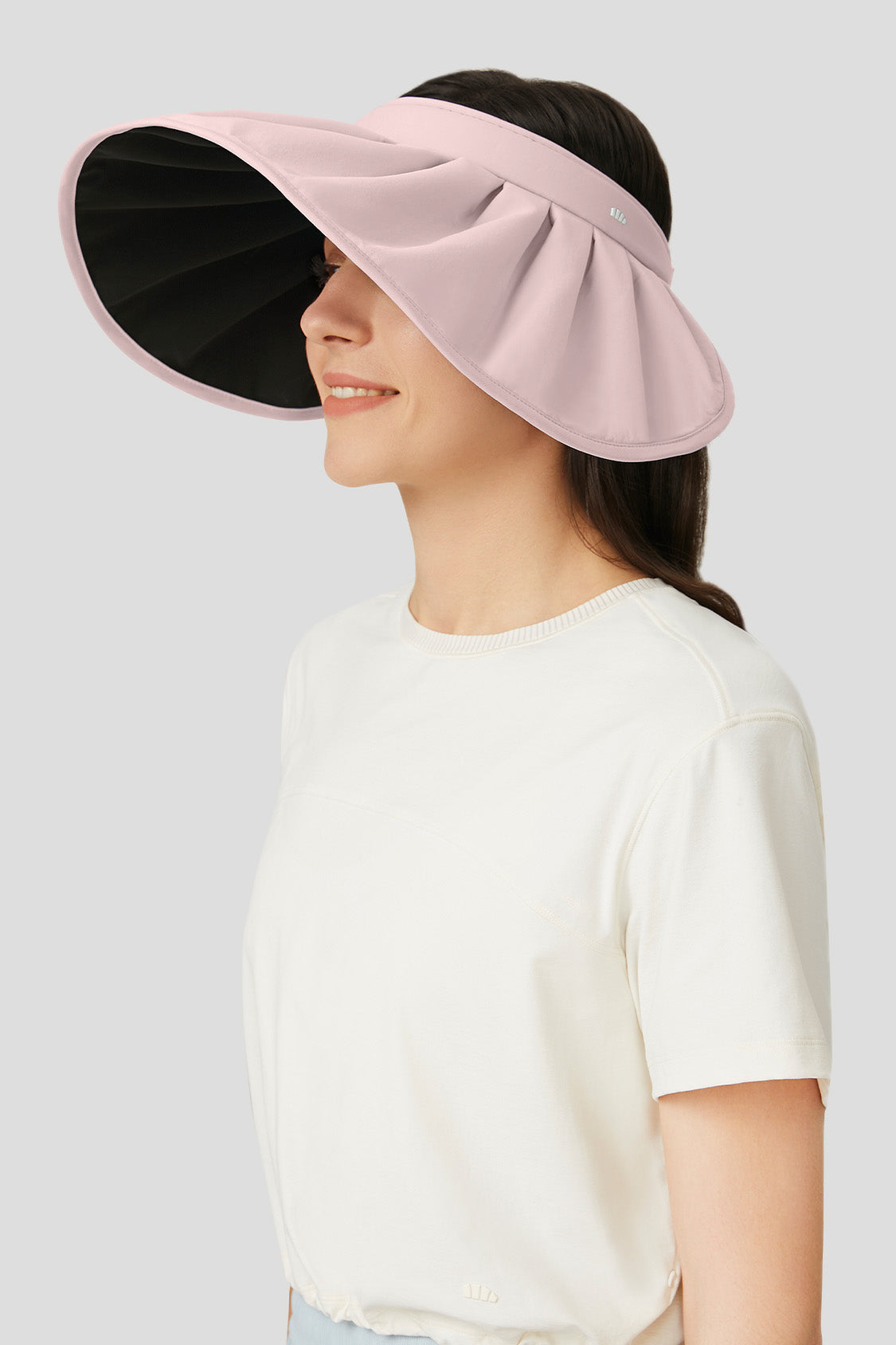 Yuni Women's UPF50+ Sun Hat - Wide Brim Shell Beach Hat for Summer Outdoor Activities, Travel, and Gardening