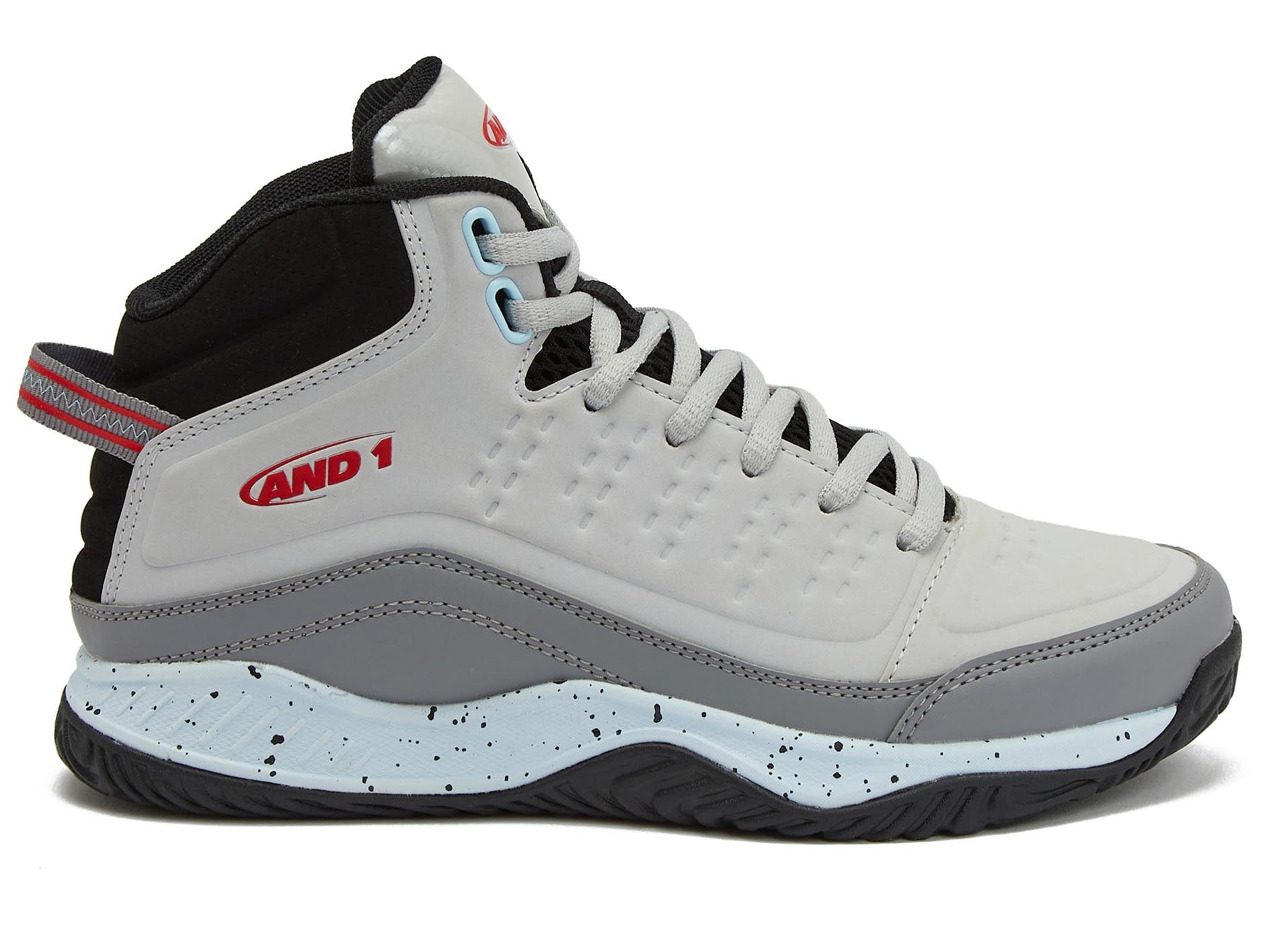 And1 Kids Pulse 2.0 Basketball Shoes - Lightweight & Breathable for Boys & Girls - AD90080BSM - Perfect for Indoor & Outdoor Court Play, Training, and School Sports