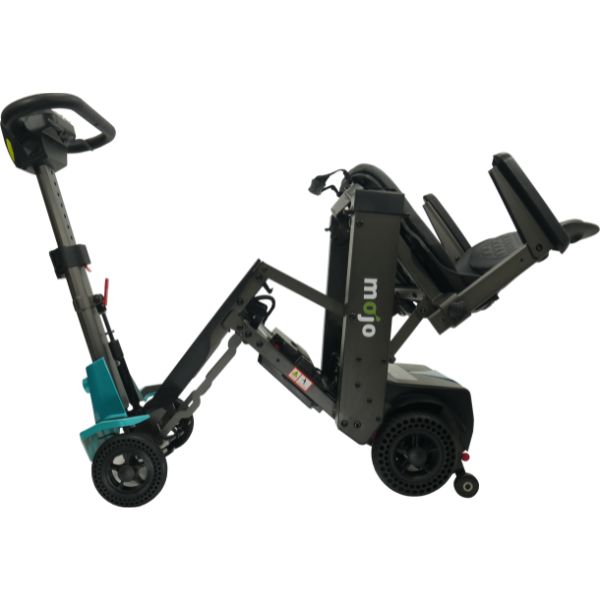 MOJO Automatic Folding Scooter - Lightweight & Portable Mobility Scooter for Adults & Seniors - Perfect for Travel, Shopping & Outdoor Adventures