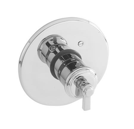 ThermoRound Shower Trim Kit - Complete Shower Set with Round Plate for Bathroom Renovation | Perfect for Modern Home & Spa-Like Bathroom Upgrades