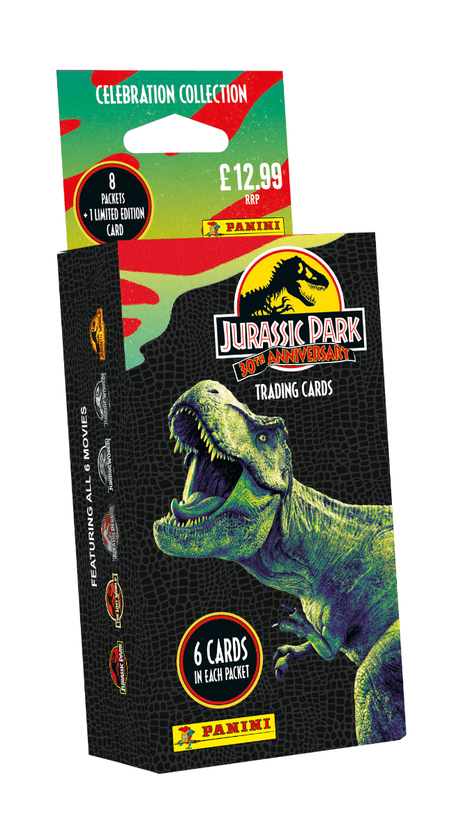 Jurassic World Anniversary Trading Cards - Complete Multiset Collection for Collectors & Fans | Perfect for Gifts, Display, and Trading Events