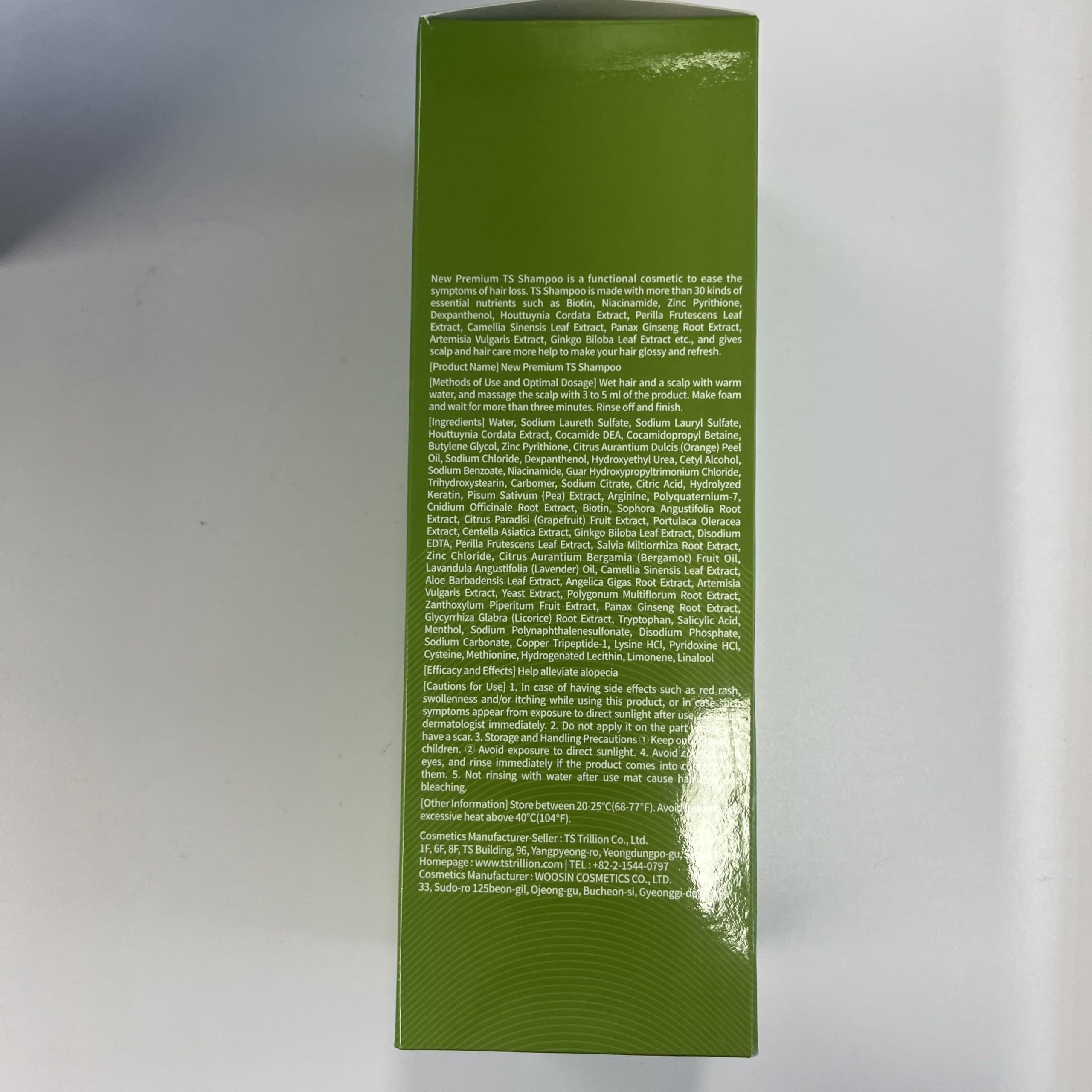 Premium TS Shampoo 500ml - Korean Hair Growth Shampoo for Men & Women - Anti Hair Loss Treatment with Natural Ingredients - For Thinning Hair & Scalp Care - Daily Use for Stronger, Healthier Hair
