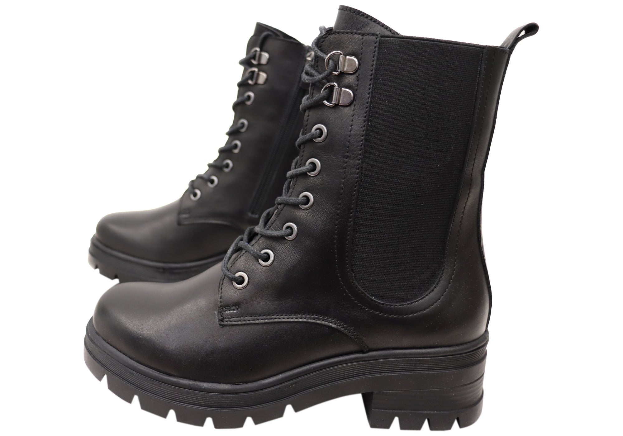 Orizonte Hillcrest Women's Comfortable Leather Boots - European Style Ankle Boots for Walking, Work & Casual Outfits