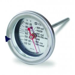 Premium Digital Meat Thermometer for Grilling, BBQ, and Cooking - Oven Safe, Instant Read, Food Grade Stainless Steel - Perfect for Turkey, Steak, Chicken, and Baking
