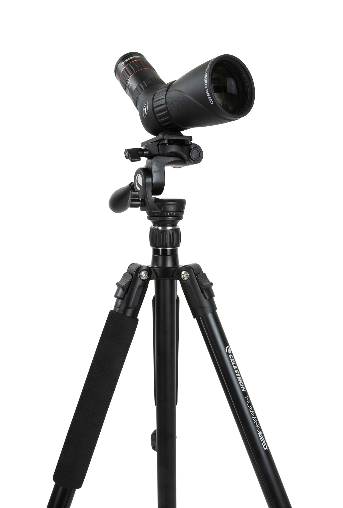 HUMMINGBIRD Fast Action Pan Tilt Head Tripod - Professional 360° Fluid Motion Camera Tripod for DSLR, Video & Photography - Perfect for Vlogging, Live Streaming & Outdoor Shooting
