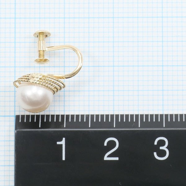 14K Yellow Gold Pearl Earrings for Women - Classic Stud Earrings with Genuine Pearls - Perfect for Weddings, Parties & Everyday Elegance