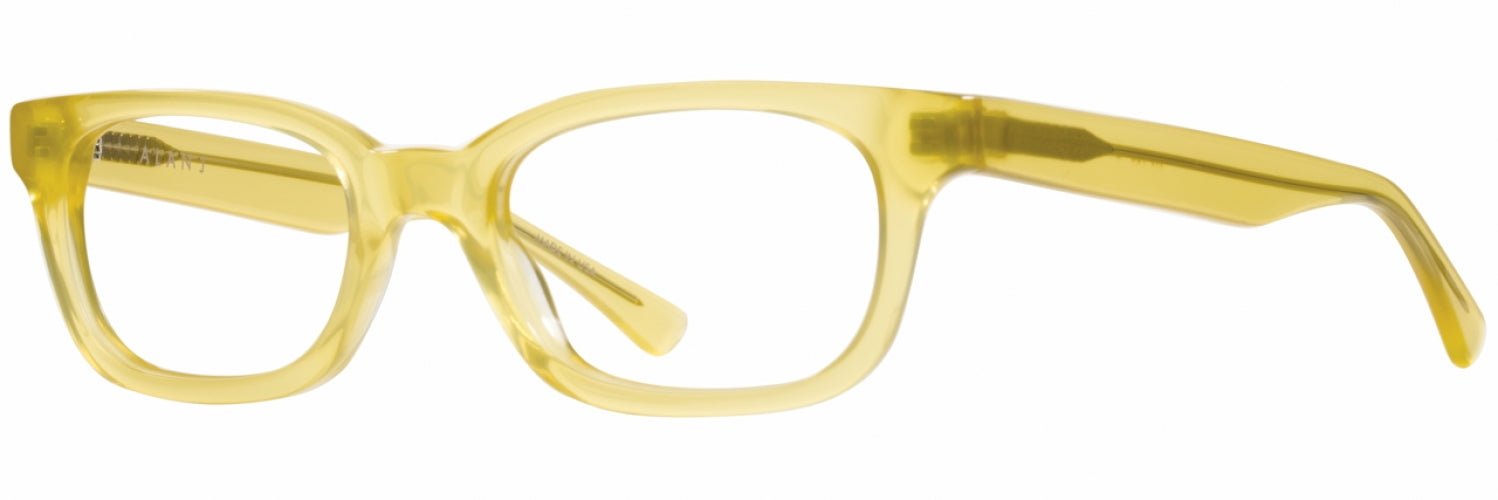 Alan J AJ100 Stylish Eyeglasses for Men & Women - Trendy Lightweight Frame for Reading & Fashion - Perfect for Office, Driving & Daily Wear