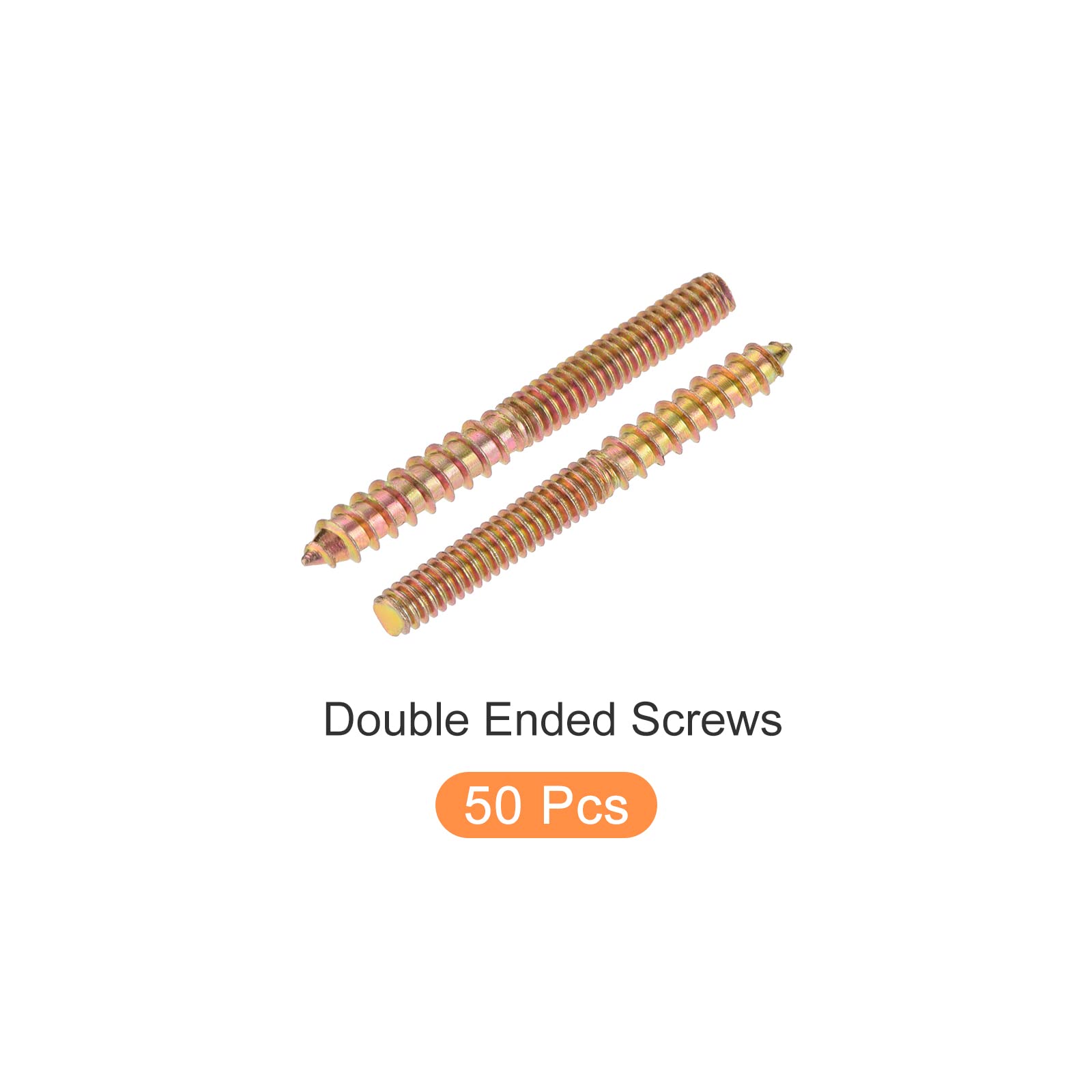 METALLIXITY Double-Ended Screws 50pcs (5/32-32x1.5