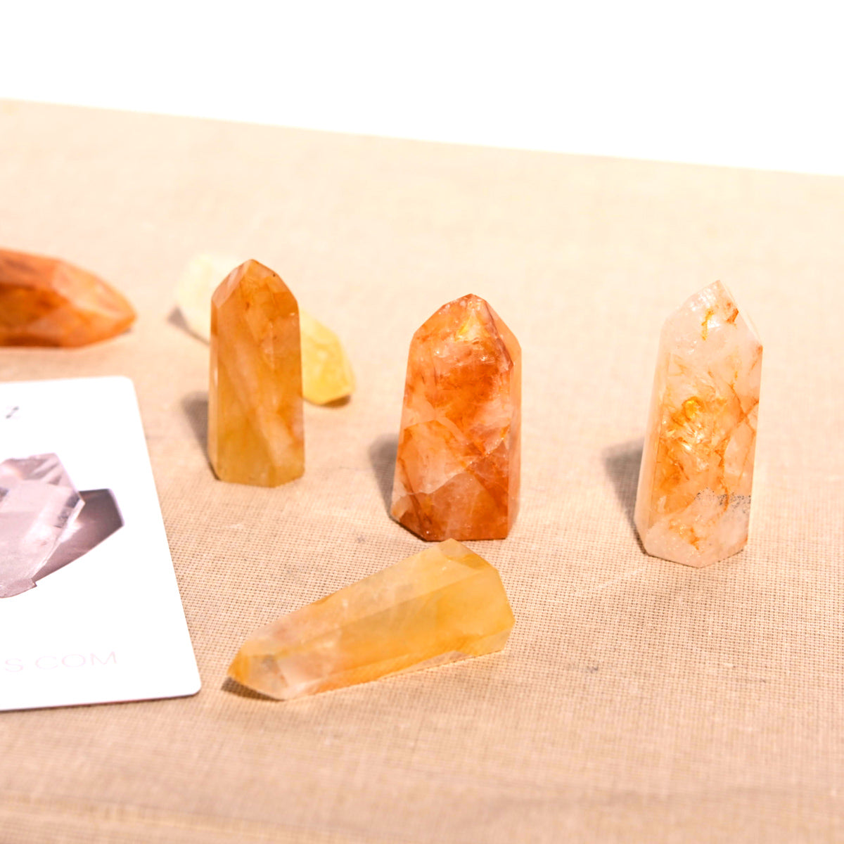 2 Inch Hematite Quartz Point - Natural Healing Crystal for Meditation, Energy Balancing & Home Decor
