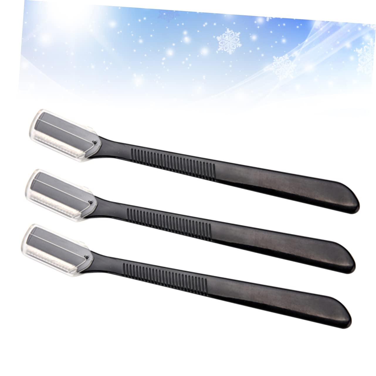 12Pcs Safety Eyebrow Trimmer Set - Rechargeable Eyebrow Razors for Women with Non-Slip Grip, Multi-Function Eyebrow Shaper Kit for Precise Grooming - Perfect for Travel, Home & Salon Use