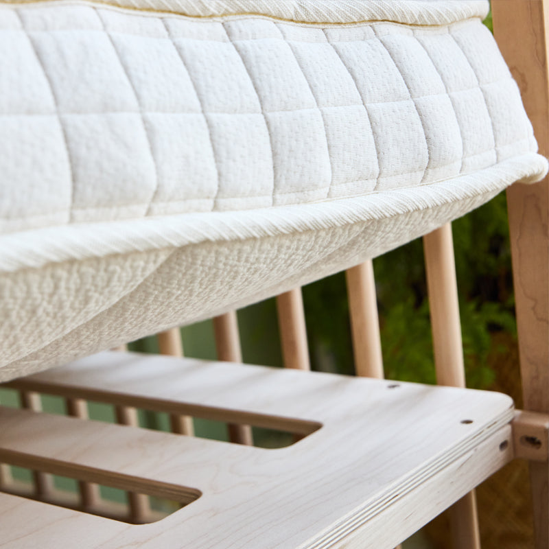 Organic Crib Mattress - Non-Toxic, Breathable & Hypoallergenic Baby Mattress for Safe Sleep | Perfect for Nursery, Daycare & Travel Cribs