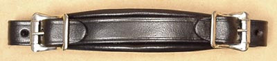 Premium Black Leather Case Handle with Steel Frame - Durable & Stylish for Luggage, Briefcases, and Travel Accessories