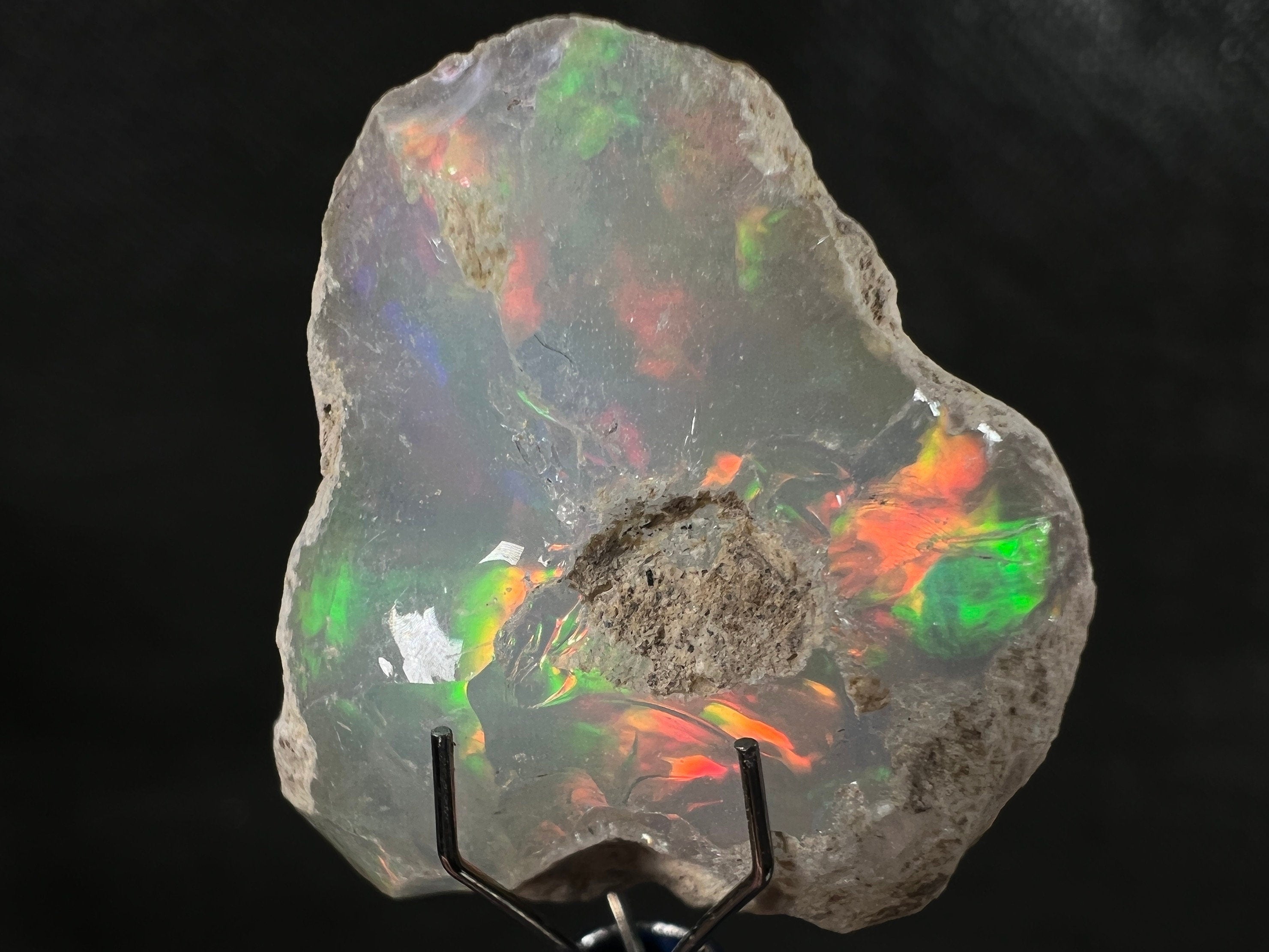 Premium 4A+ Welo Opal Raw Crystal - Natural Cutting Grade Opal Gemstone, October Birthstone for Jewelry Making & Collecting (Ideal for Rings, Necklaces & Healing Crystals)