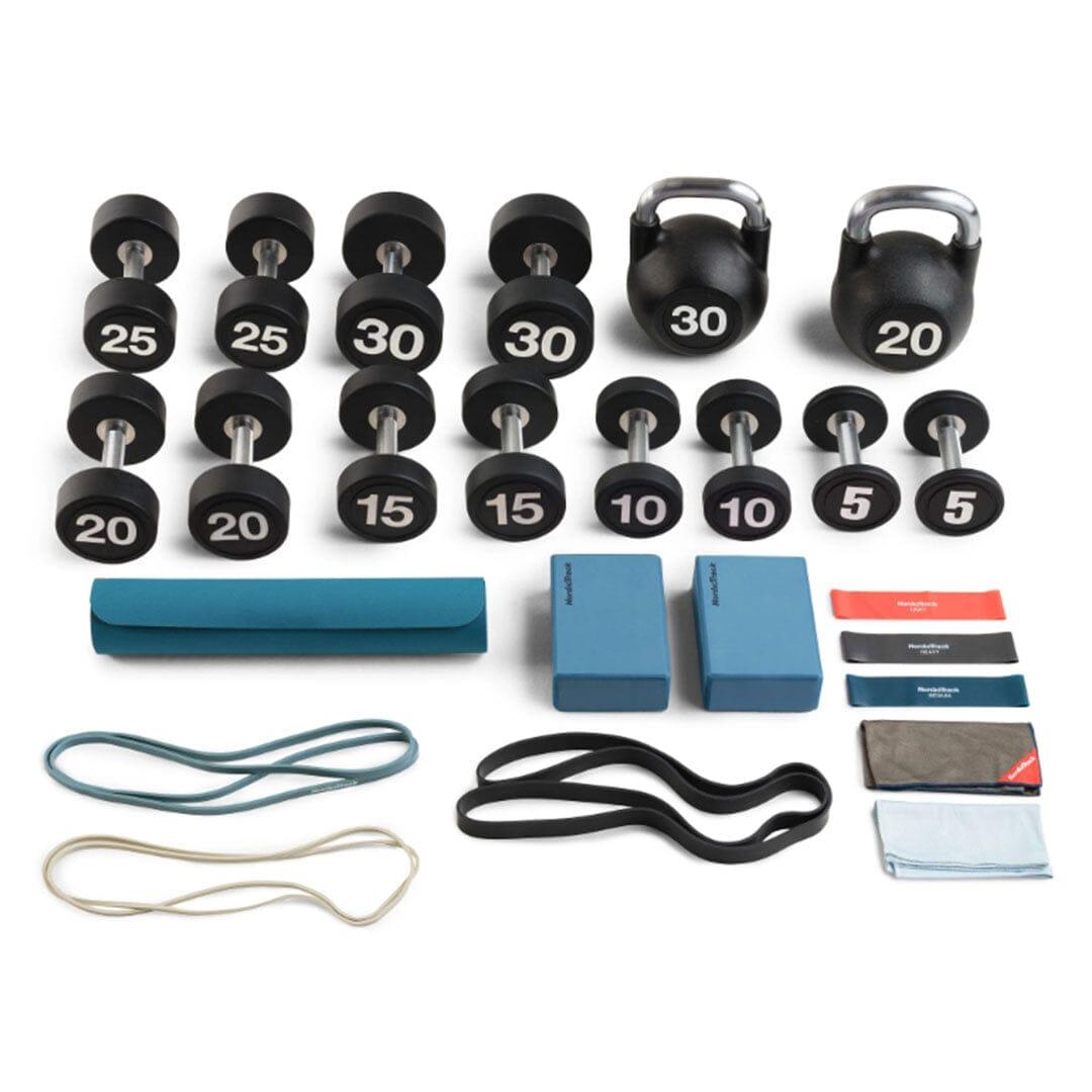 NordicTrack Ultimate Strength & Stretching Package - Home Gym Equipment for Full-Body Workout & Flexibility Training | Perfect for Home Fitness, Muscle Building & Recovery