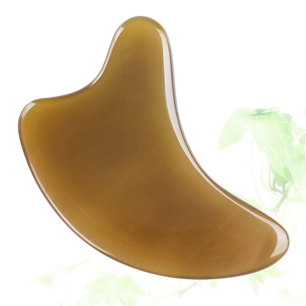 ARTIBETTER 1pc Gua Sha Scraping Board - Body & Face Massage Tool for Pain Relief, Muscle Relaxation | Horn Scraper Plate for Foot Massage, Kids & Adults | Perfect for Home Spa, Self-Care & Relaxation Therapy