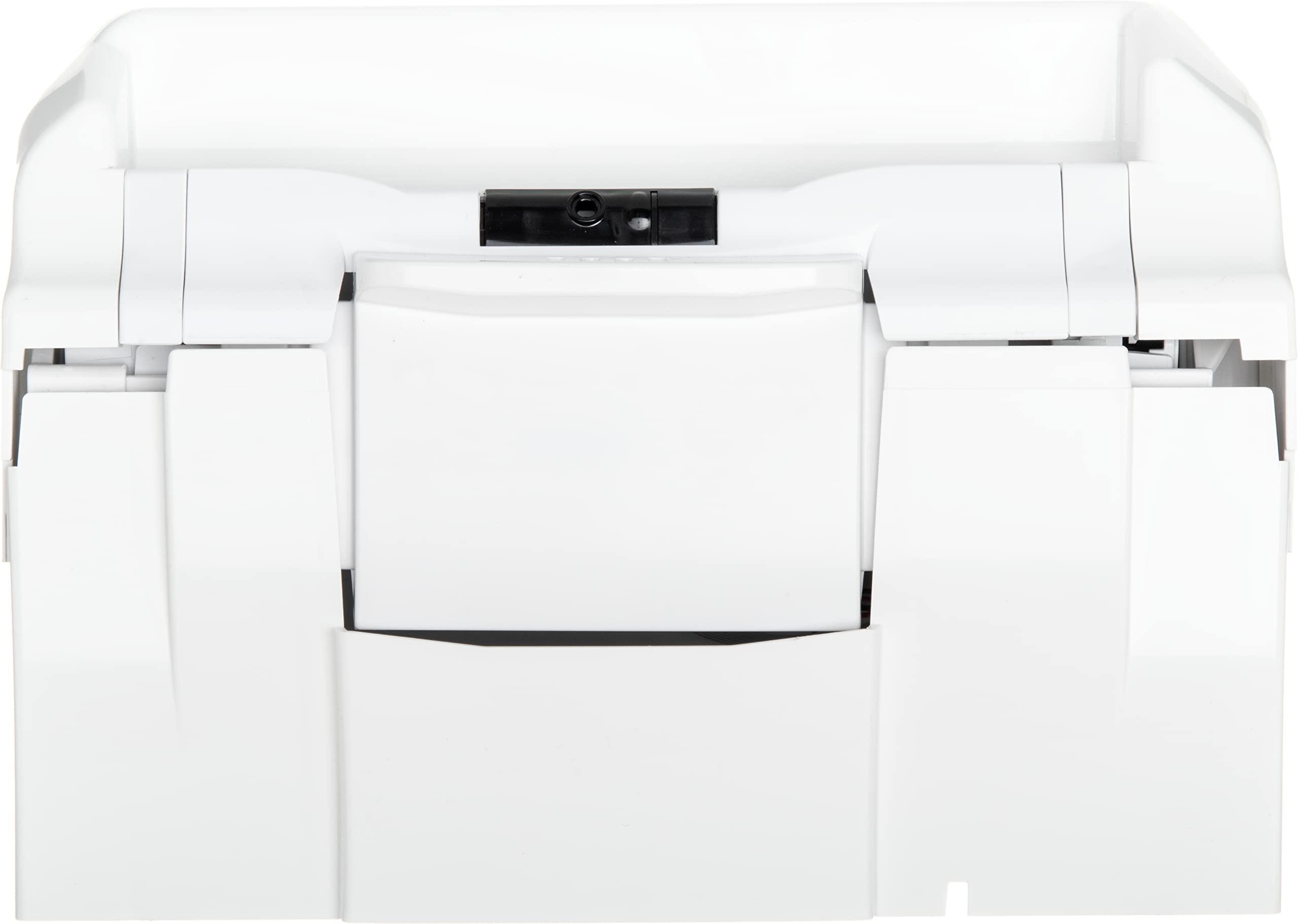 San Jamar Summit Hybrid Paper Towel Dispenser - White Plastic for Bathroom, Kitchen & Restaurant Use - 10.25