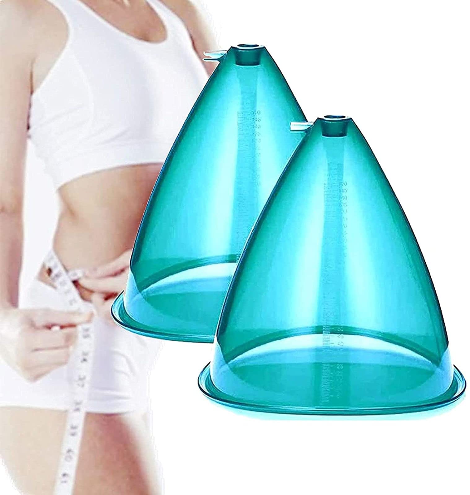 YANRU 120ml Blue Vacuum Therapy Butt Lift Enhancer - Professional Buttocks Enhancement Machine for Body Shaping & Firming | Perfect for Home Spa Treatments & Beauty Routines