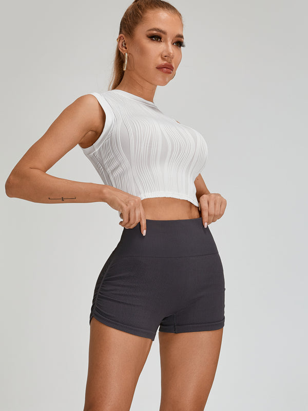 ZASUWA Women's Striped Wave Tank Top - Stylish & Comfortable Summer Casual Wear for Beach, Gym & Everyday Outfits