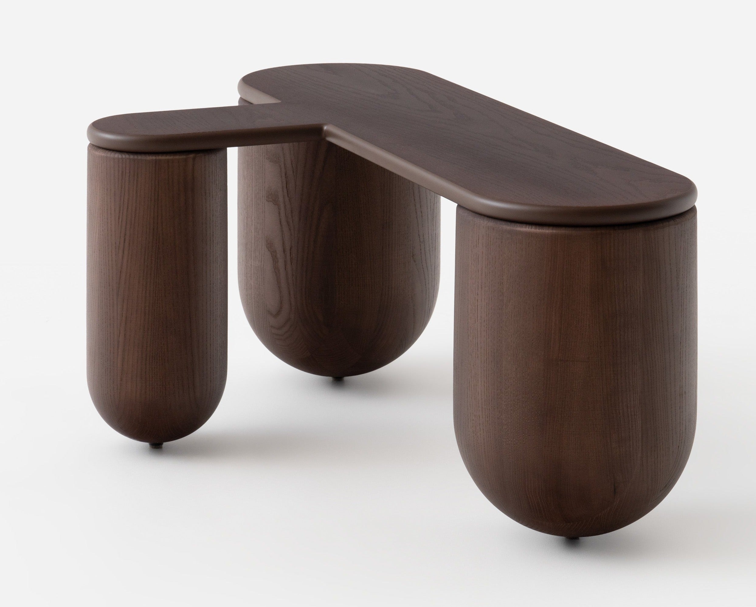 Noom Hello Coffee Table 3 - Modern Side Table for Living Room, Bedroom & Office - Compact End Table with Storage Shelf