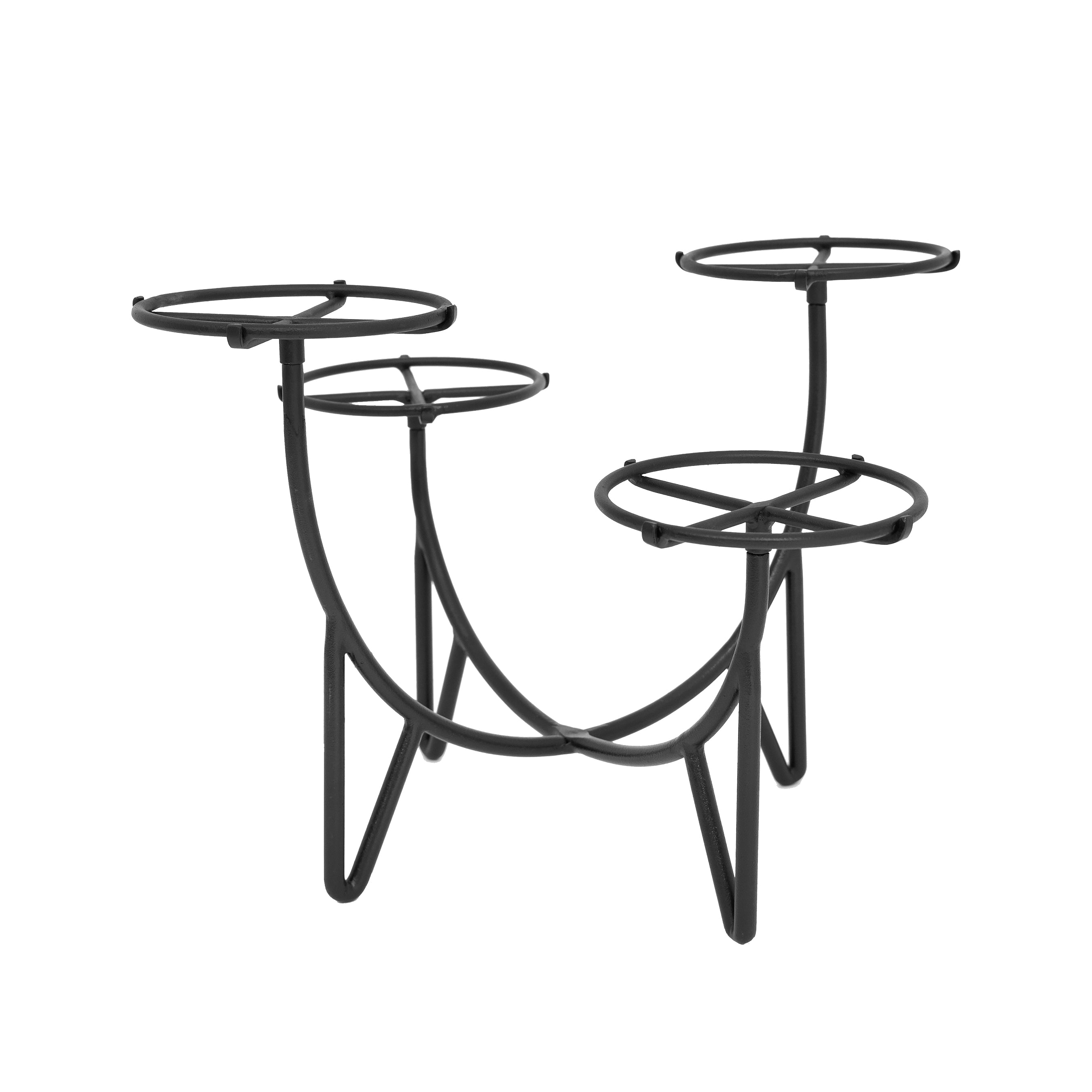 Achla Designs Frida Plant Stand - Modern Indoor & Outdoor Flower Pot Holder for Home Decor, Garden, Patio, and Balcony