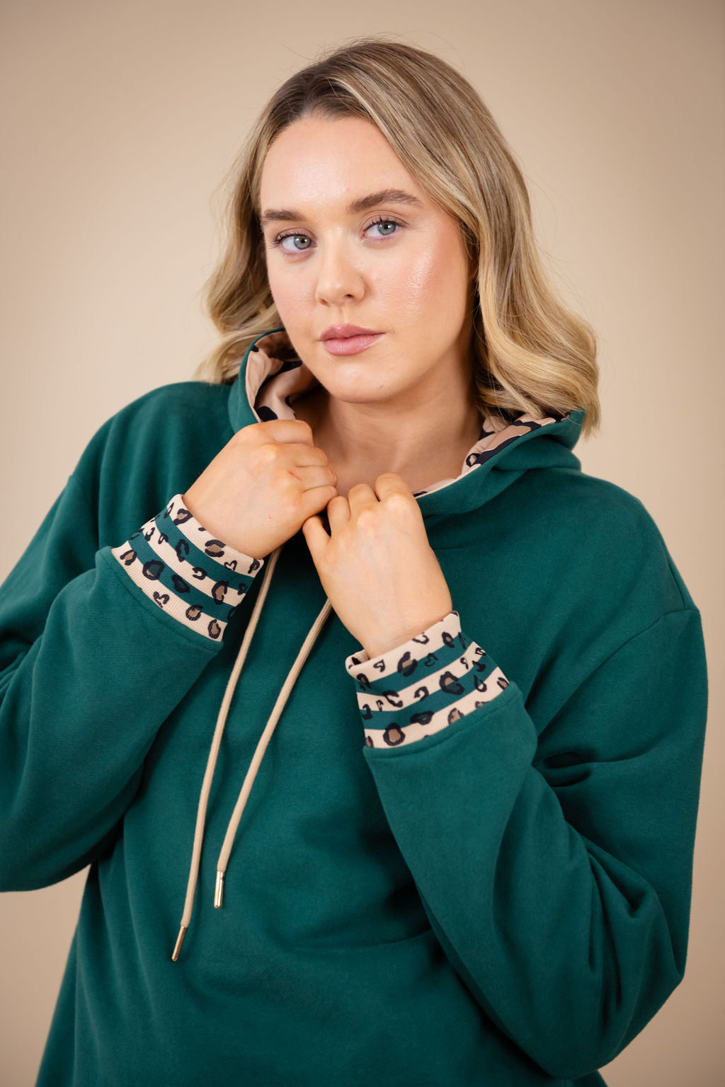 Aisling Hoodie - Soft Green Pullover for Women & Men | Cozy Casual Wear for Outdoors, Travel & Lounge