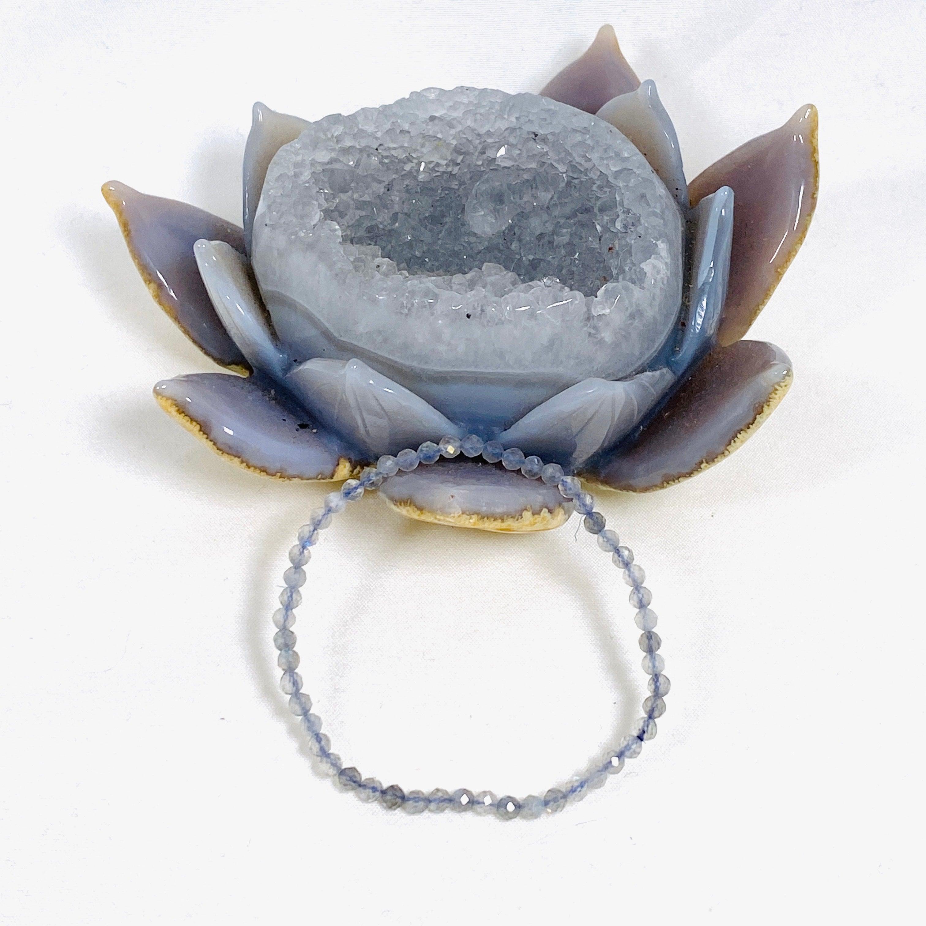 Healing Gemstone Beaded Bracelet for Women - Natural Stone Energy Jewelry for Stress Relief & Positive Vibes | Perfect for Yoga, Meditation & Everyday Wear