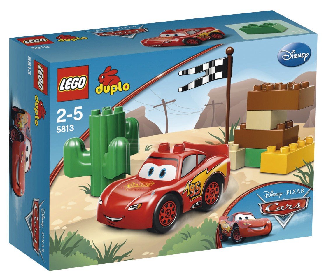 5Star-TD Lego DUPLO Cars Lightning McQueen 5813 Building Blocks Toy for Kids Ages 2-5 - Perfect for Creative Play, Birthday Gifts & Early Learning Development