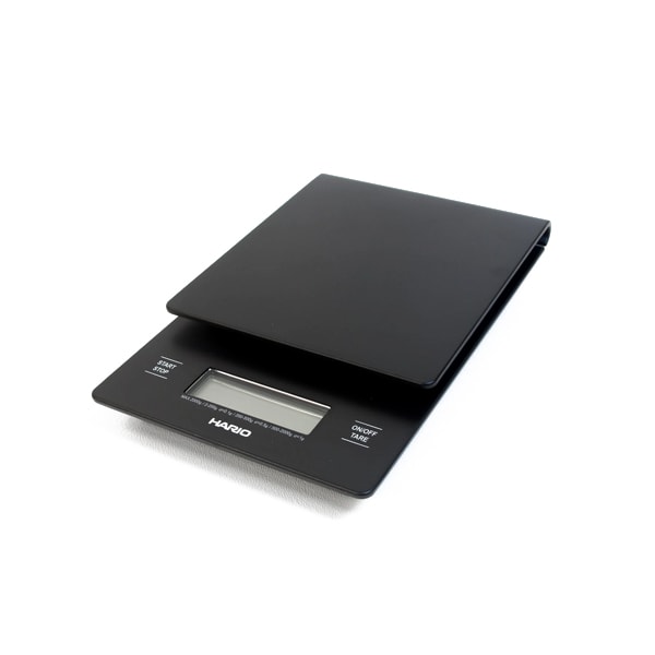 Hario V60 Drip Coffee Scale with Timer - Digital Precision Scale for Pour Over Coffee Brewing - Perfect for Home Baristas & Coffee Enthusiasts