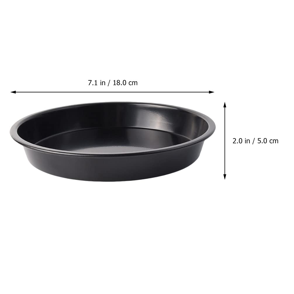 SOLUSTRE 6-Piece Air Fryer Accessories Set - Non-Stick Stainless Steel Baking Trays, Cake Pans & Frying Pot Kit for Western Food | Leakproof Kitchen Tools for Baking, Cooking & Meal Prep | Perfect for Air Fryer, Oven & Microwave Use