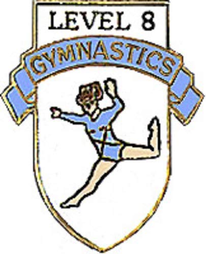 Snowflake Design Gymnastics Level Pins 1-10 - Award Badges for Gymnasts - Perfect for Competitions, Training & Achievement Recognition
