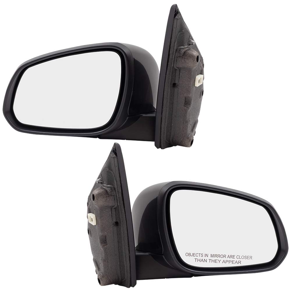 Heated Power Side Door Mirrors Replacement Set for 2016 Chevy Spark LT - Perfect for Winter Driving & Enhanced Visibility