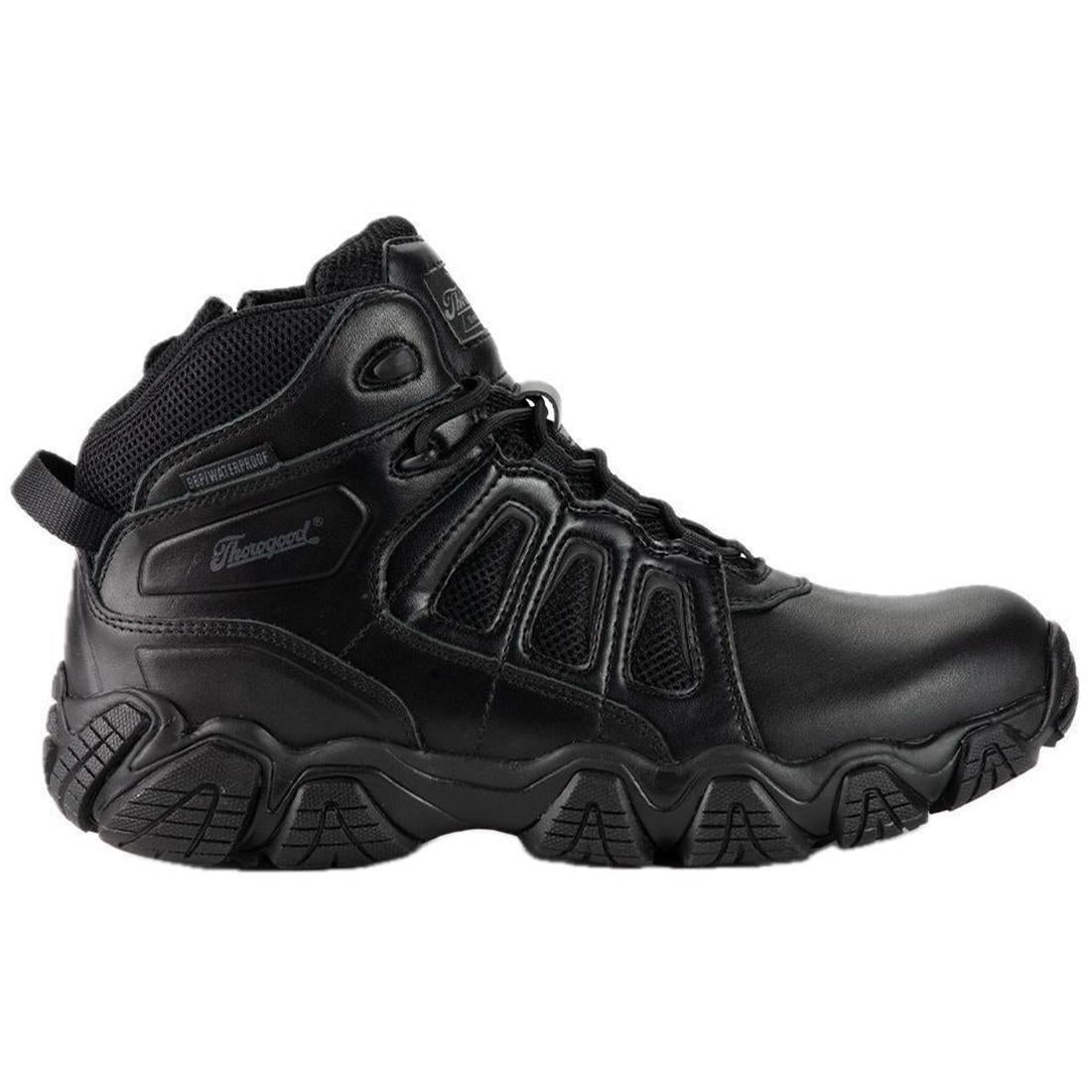 Crosstrex Polishable Composite Toe Zip Boot - Waterproof Work Boots for Men, Black (BBP) - Ideal for Construction, Warehouse & Outdoor Work