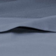 Premium 400 Thread Count Slate Blue Flat Sheet - Soft & Breathable Bedding for Ultimate Comfort - Perfect for Master Bedrooms, Guest Rooms & Hotels