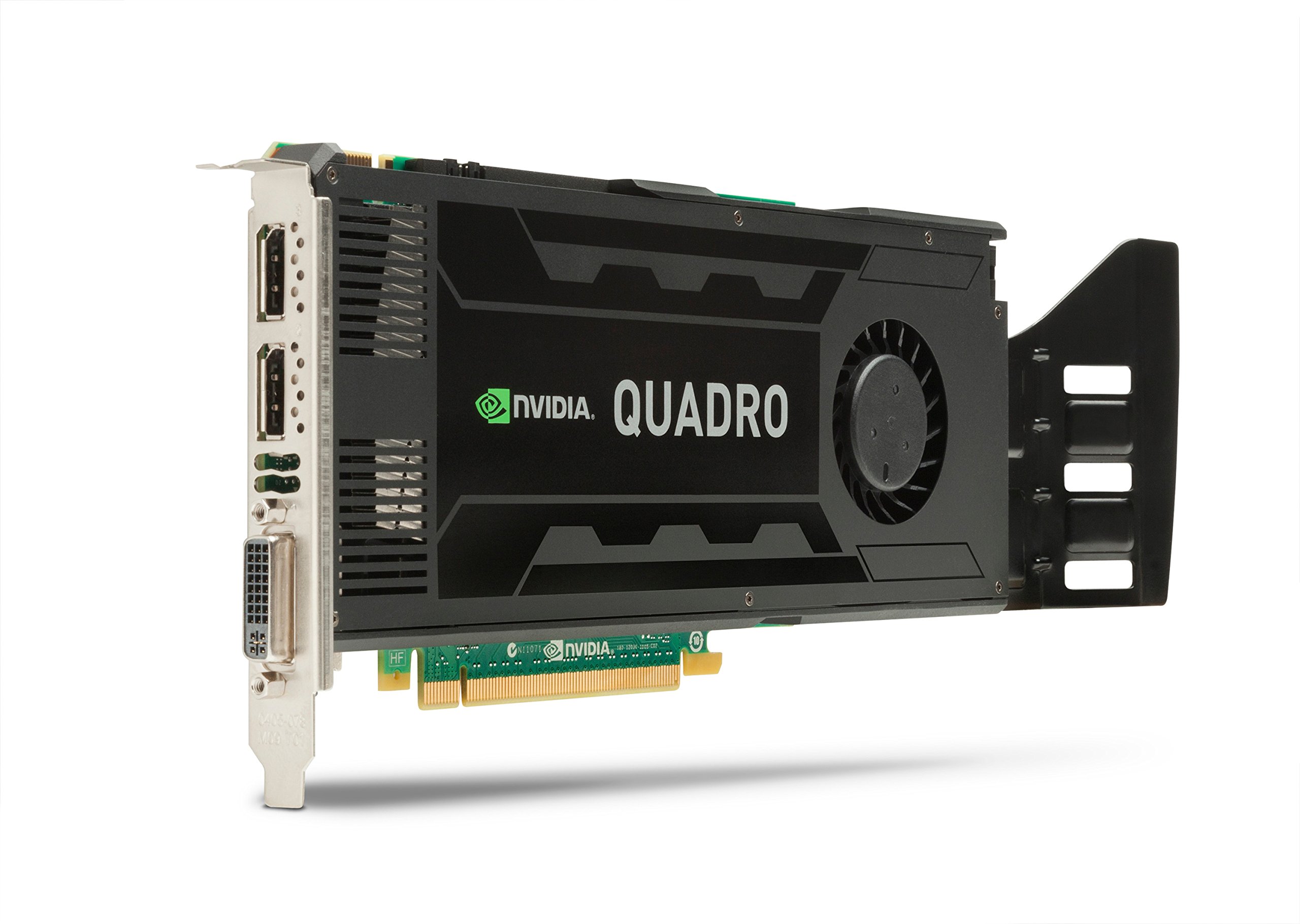 HP Quadro K4000 3GB GDDR5 PCIe Graphics Card - Professional Workstation GPU for CAD, 3D Modeling & Video Editing - High Performance Video Card for Designers & Engineers