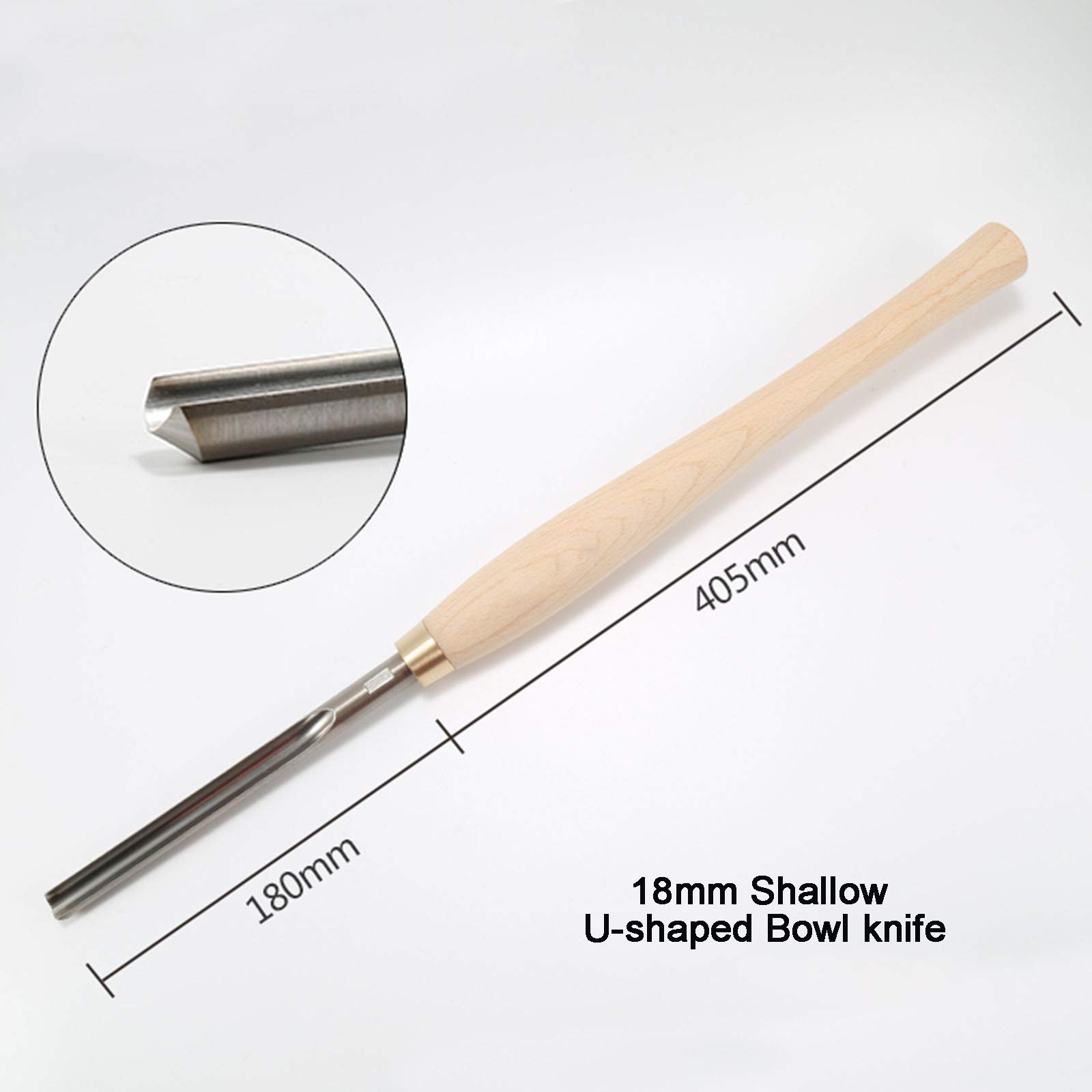 Professional High-Speed Steel Wood Turning Chisel Set - Woodworking Lathe Tools with Wood Handle for Bowl Roughing & Skew Turning | Perfect for DIY Projects, Furniture Making & Wood Crafting